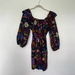 Cleobella Kira mini dress in garden print - size S - worn 1x